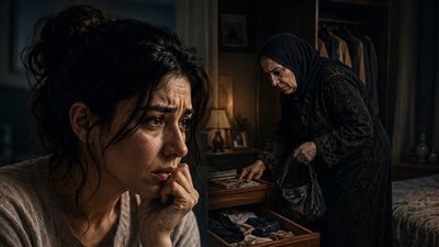 حماتي كانت كل يوم تدخل شقتي وانا في الشغل 