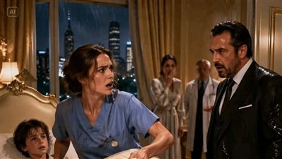 الممرضه لقت ابر مسمومه جوه اوضه 